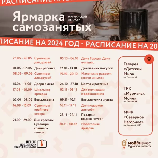 «Ярмарка самозанятых» на каникулах до 17 августа!