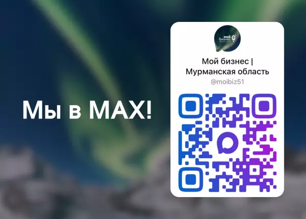 Центр «Мой бизнес» Мурманской области теперь в MAX!